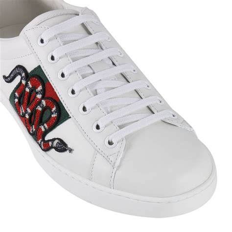 gucci scarpe uomo serpente|gucci sneaker bianco.